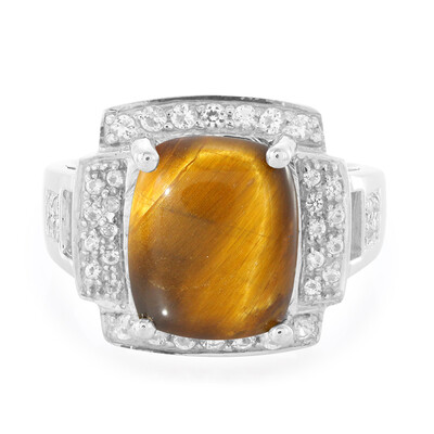 Anello in argento con Occhio di Tigre