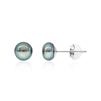 Orecchini in argento con Perla di Acqua Dolce