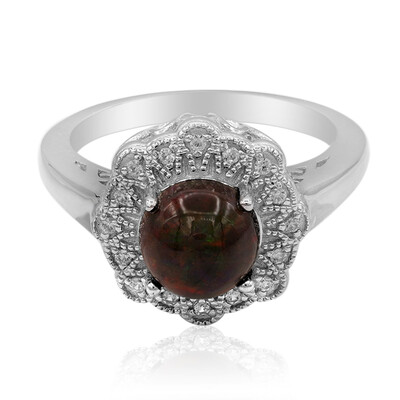 Anello in argento con Opale Mezezo