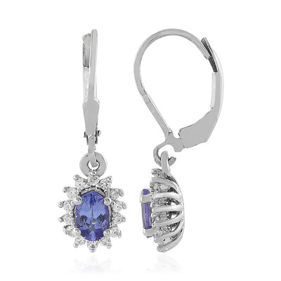 Orecchini in argento con Tanzanite