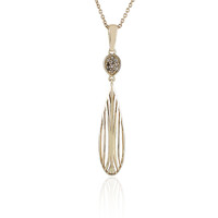 Collana in oro con Diamante Champagne I1 (Ornaments by de Melo)