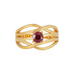 Anello in argento con Zircone Rosa