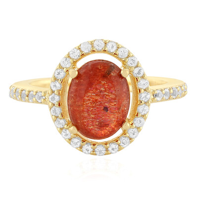 Anello in argento con Pietra del Sole