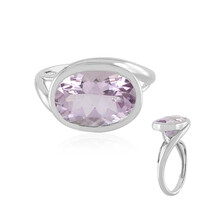 Anello in argento con Ametista Rose de France