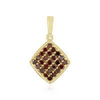 Ciondolo in oro con Diamante Rosso I2