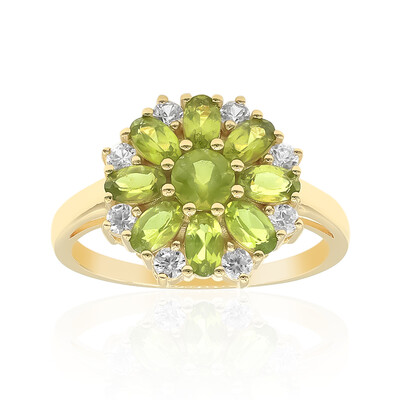 Anello in argento con Idocrasio