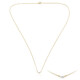 Collana in oro con Diamante SI2 (G) (de Melo)