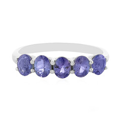 Anello in argento con Tanzanite