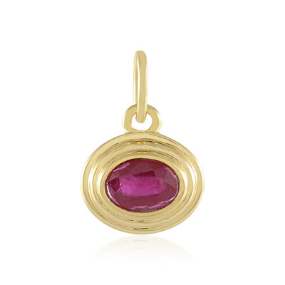Ciondolo in argento con Rubino Bemainty