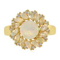 Anello in argento con Opale di Welo