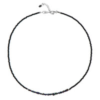 Collana in argento con Spinello Nero