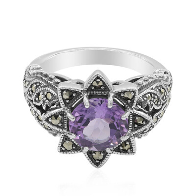 Anello in argento con Ametista