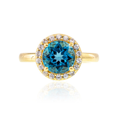 Anello in argento con Topazio Marambaia