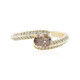 Anello in oro con Diamante Champagne SI2 (de Melo)