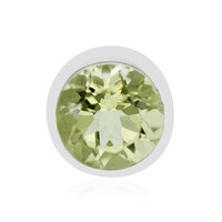Ciondolo in argento con Quarzo Ouro Verde