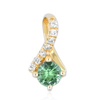 Ciondolo in oro con Tsavorite