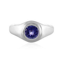 Anello in argento con Tanzanite