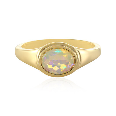 Anello in argento con Opale di Welo