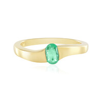 Anello in argento con Smeraldo Colombiano