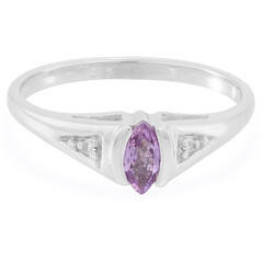 Anello in argento con Zaffiro Porpora (non riscaldato)