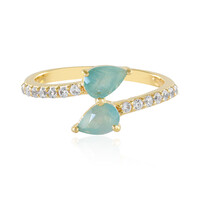 Anello in argento con Grandidierite