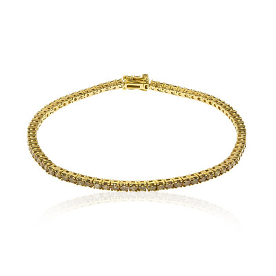Bracciale in oro con Diamante Champagne SI2