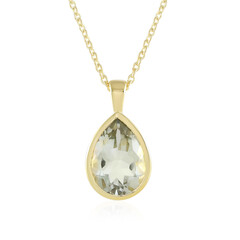 Collana in argento con Ametista Verde