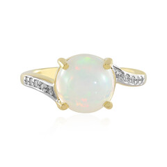 Anello in argento con Opale di Welo