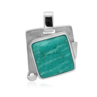 Ciondolo in argento con Amazzonite