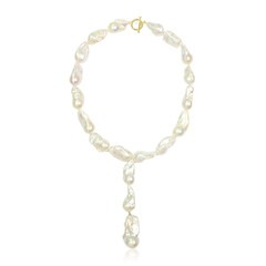 Collana in oro con Perla di Acqua Dolce (TPC)