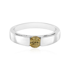 Anello in argento con Zircone Giallo