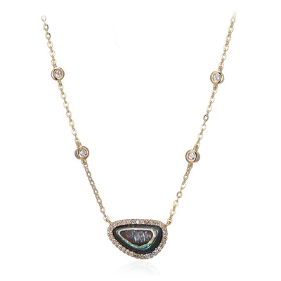 Collana in argento con Conchiglia Abalone