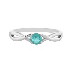 Anello in argento con Apatite Blu