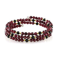 Bracciale in acciaio con Spinello Nero (Riya)