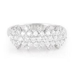 Anello in argento con Zircone