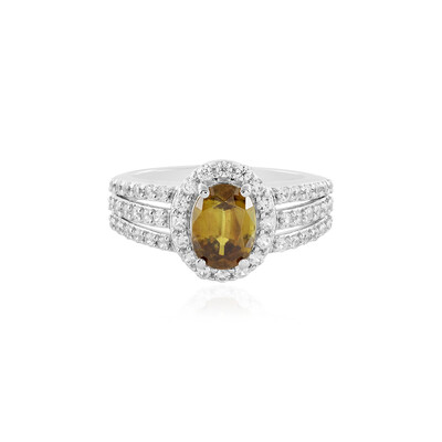 Anello in argento con Sfene