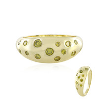 Anello in oro con Diamante Giallo I2 (de Melo)