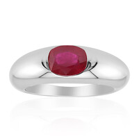Anello in argento con Rubino Bemainty