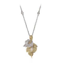 Collana in oro con Diamante Giallo SI2 (CIRARI)