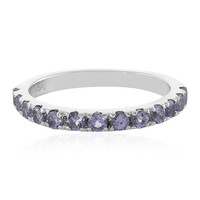 Anello in argento con Tanzanite