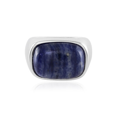 Anello in argento con Sodalite