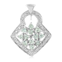 Ciondolo in argento con Ambligonite