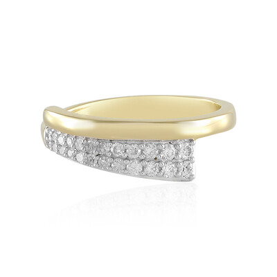 Anello in argento con Diamante I2 (J)