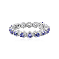 Anello in argento con Tanzanite