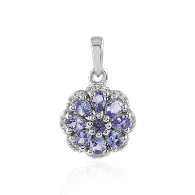 Ciondolo in argento con Tanzanite