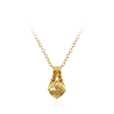 Collana in argento con Citrino