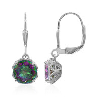 Orecchini in argento con Quarzo Mistico