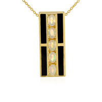 Collana in argento con Opale di Welo