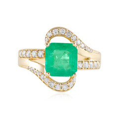 Anello in oro con Smeraldo Russo (AMAYANI)