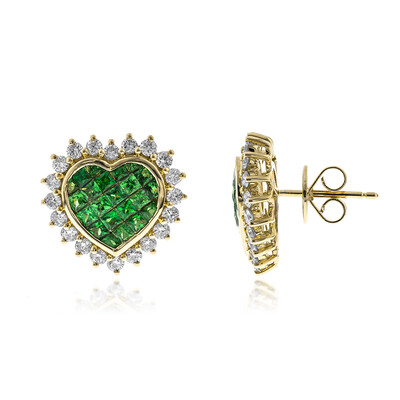 Orecchini in oro con Tsavorite AAA (CIRARI)